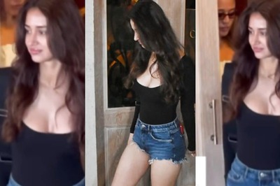 Sexy! Disha Patani Flaunts Her Hot Curves In Plunging Top And Skintight Shorts, Video Goes Viral