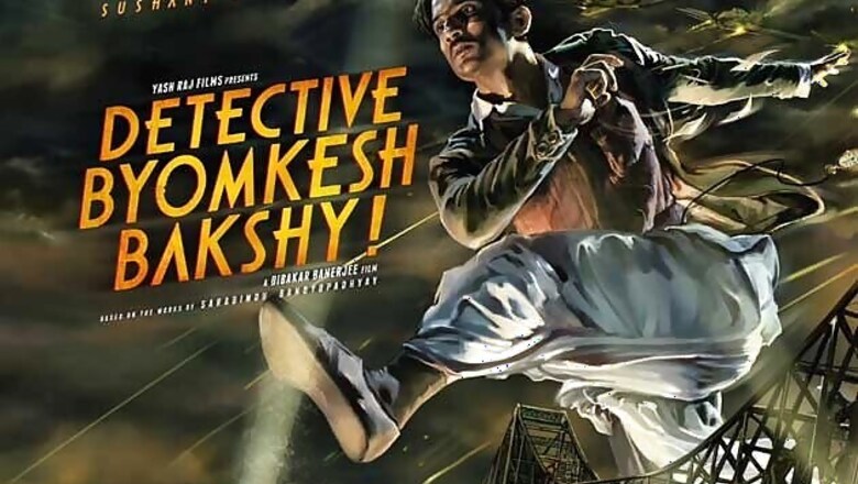 The first motion poster of 'Detective Byomkesh Bakshy' features Sushant Singh Rajput and a war torn Kolkata