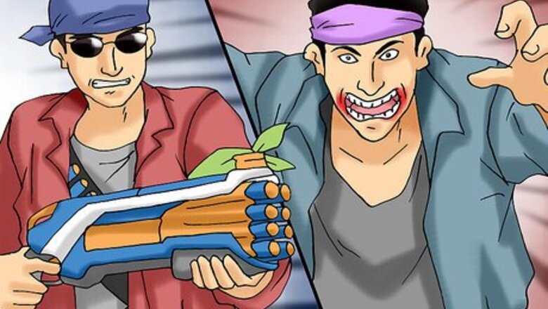 How to Play Nerf Humans vs. Zombies