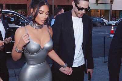 Kim Kardashian Walks Red Carpet with Boyfriend Pete Davidson in New Photos From The Kardashians Premiere