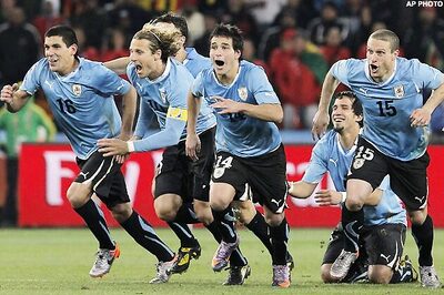 Uruguay carry South America's hopes