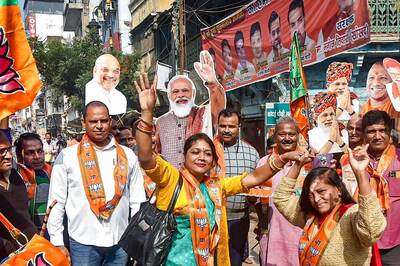 BJP Captures Hindi Heartland with Wins in MP, Chhattisgarh, Rajasthan; Congress Finds Southern Comfort in Telangana