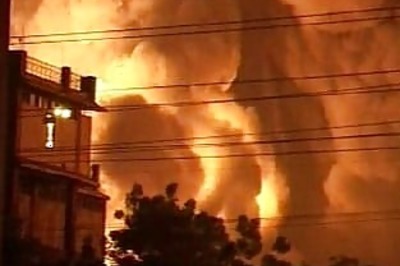 Jaipur Indian Oil depot blaze continues to rage