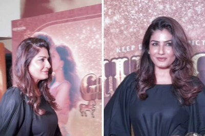 Ghudchadi Screening: Raveena Tandon's Sweet Interaction With Paparazzo Is Winning Hearts