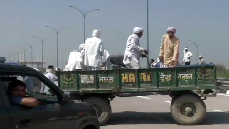 Farmers Block Kundli-Manesar-Palwal Expressway in Haryana to Mark 100 Days of Protest