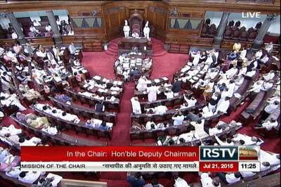Live: Rajya Sabha adjourned for the fourth time, Opposition adamant on Sushma, Raje, Chouhan resignations