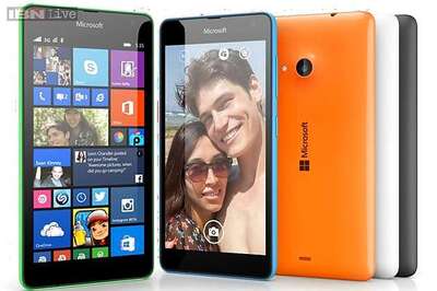 Microsoft Lumia 535: Microsoft launches the first Lumia phone without Nokia branding; the 5-inch budget phone comes with 5MP rear and front cameras