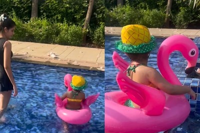 Watch: Charu Asopa's Little Girl Ziana Enjoys Playdate With Sushmita Sen's Daughter Alisah