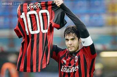 Kaka scores 100th goal as AC Milan beat Atalanta 3-0