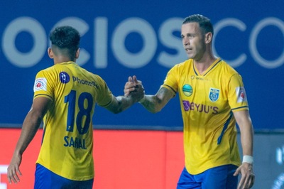 ISL 2021-22: Kerala Blasters End Hyderabad FC's Unbeaten Run to Move Top of the Table