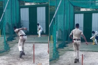 Rajasthan Policeman Cleans Up Batter in Nets, Mumbai Indians Share His Bowling Video on Instagram - WATCH
