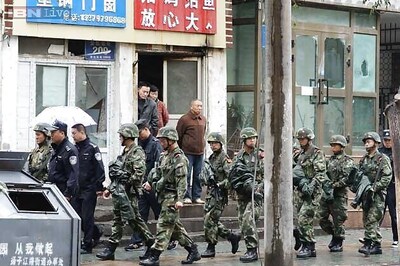 Five suicide bombers carried out Xinjiang attack: Chinese state media