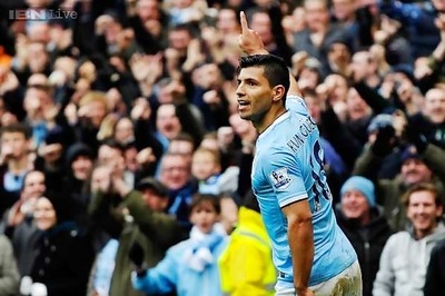 Manchester City striker Sergio Aguero ruled out of Aston Villa game