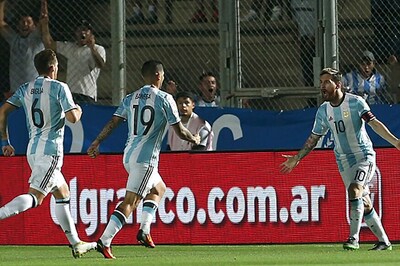 Messi's Argentina On Top of FIFA Rankings