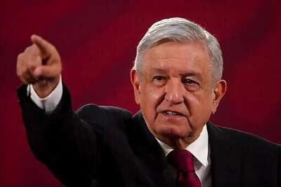 Mexico President Tries To Shoo Away Crowds As Virus Persists