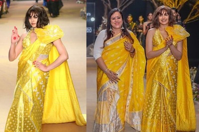 Lakme Fashion Week X FDCI: Adah Sharma Brings Festive Energy as She Walks the Ramp for Sanjukta Dutta