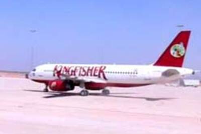 Kingfisher plane makes emergency landing in Hyd