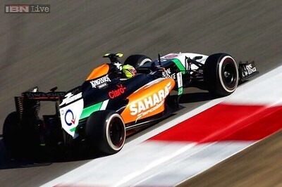 Force India's Perez to start 5th, Hulkenburg 12th in Bahrain