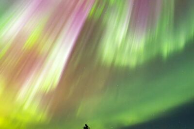 Stunning Display Of Northern Lights Over Canada And US Leaves Twitter Mesmerised