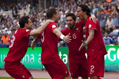 Portugal down Azerbaijan 2-0 in qualifier