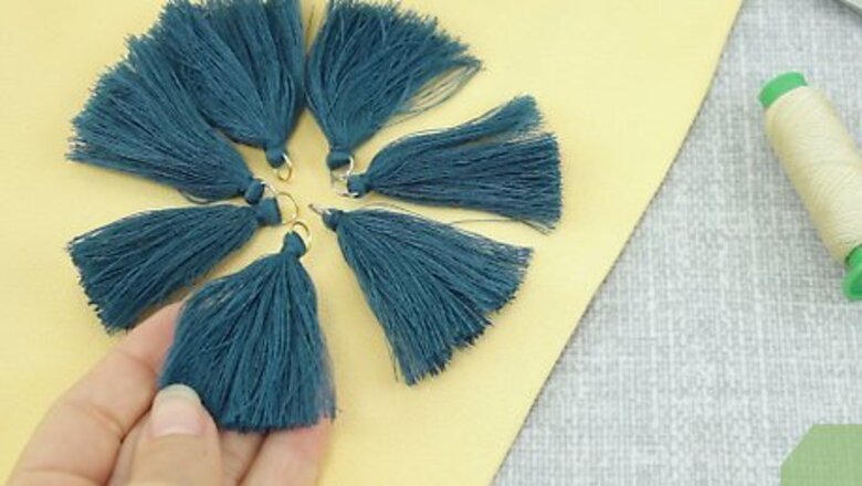 How to Sew Tassels on a Dress