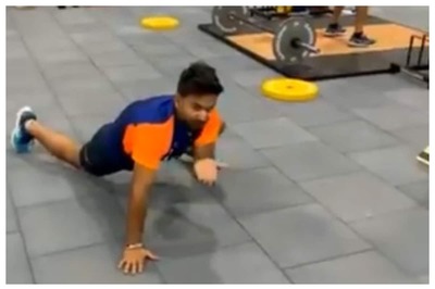 India vs England: Rishabh Pant Shares Glimpse of Intense Workout Ahead of Fourth Test