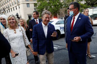 US Republican Senator Rand Paul Says Attacked by 'Angry Mob' near White House