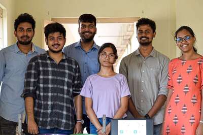 Engineering Students Develop System to Repurpose Kitchen Sink Water, Selected for NITI Ayog's Challenge