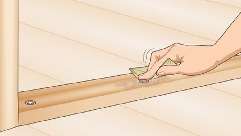 How to Cover Screw Holes in Wood