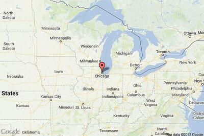 Shots fired at commuter train in Chicago, says police