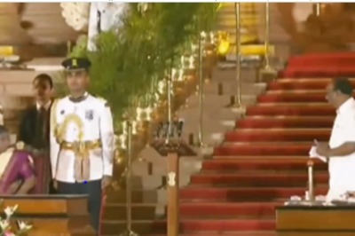 Leopard Or Cat? Mysterious Animal Spotted At Rashtrapati Bhavan During PM Modi's Oath Ceremony | Video