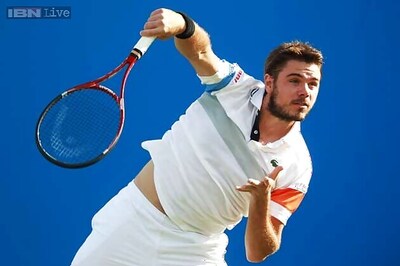 Switzerland lead Italy 2-1 in Davis Cup semifinal