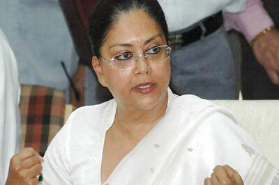 Congress govt misleading people: Vasundhara Raje