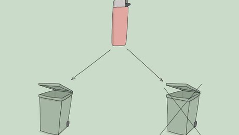 How to Dispose of Lighters