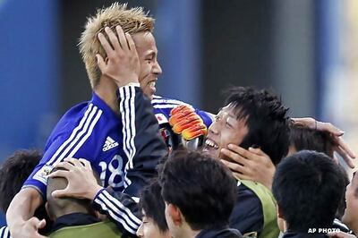 Honda helps Japan beat Cameroon 1-0