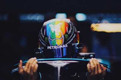 Lewis Hamilton Wears Rainbow Helmet in Qatar GP Practice to Raise Awareness on Human Rights