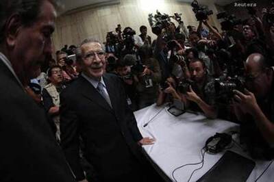 Former Guatemala dictator found guilty of genocide