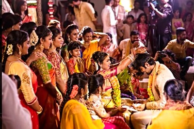 Inside photos: Chiranjeevi's daughter Srija ties the knot with NRI businessman Kalyan