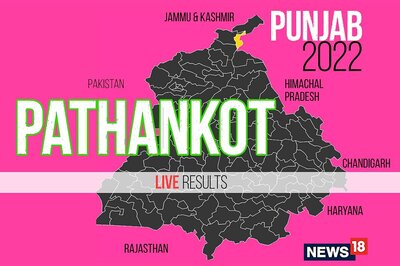 Pathankot Election Result 2022 LIVE Updates: Ashwani Kumar Sharma of BJP Wins
