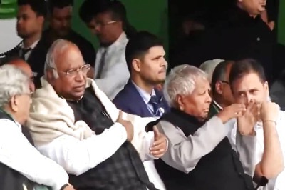 INDIA Bloc Leaders Meet in Bihar: Rahul, Kharge, Yechury Join Lalu And Tejashwi in Jan Vishwas Rally