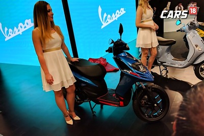 Aprilia SR 125 First Look Video at Auto Expo 2018