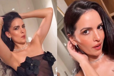Natasa Stankovic Is 'Very Demure, Very Mindful' In A Black, Mesh Dress | Watch Video
