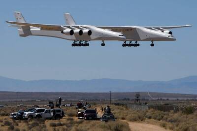 Stratolaunch, the World's Largest Airplane, Successfully Completes Second Test Flight
