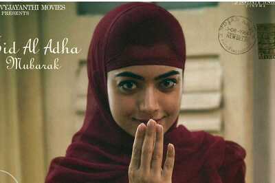 Rashmika Mandanna Wishes Fans Eid Mubarak by Sharing Stills from Sita Ramam