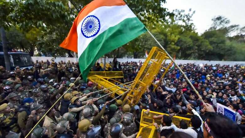 Don't be Part of Agitating Crowd Protesting Outside Campus: Jamia to Students