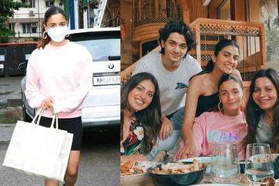 Alia Bhatt Enjoys Lunch Outing With Sister Shaheen and BFF Akansha Ranjan, See Pics