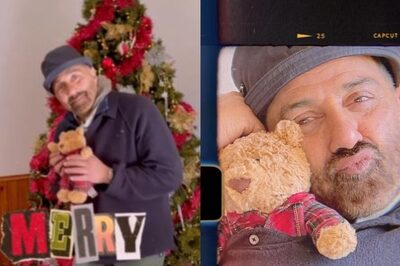Sunny Deol Dances With His Favourite Teddy Bear, Pouts As He Drops Adorable Christmas Video; Watch