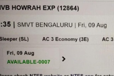 Post Showing Rs 10,000 Tatkal Ticket For Bengaluru-Kolkata 2nd AC Train Journey Shocks Internet