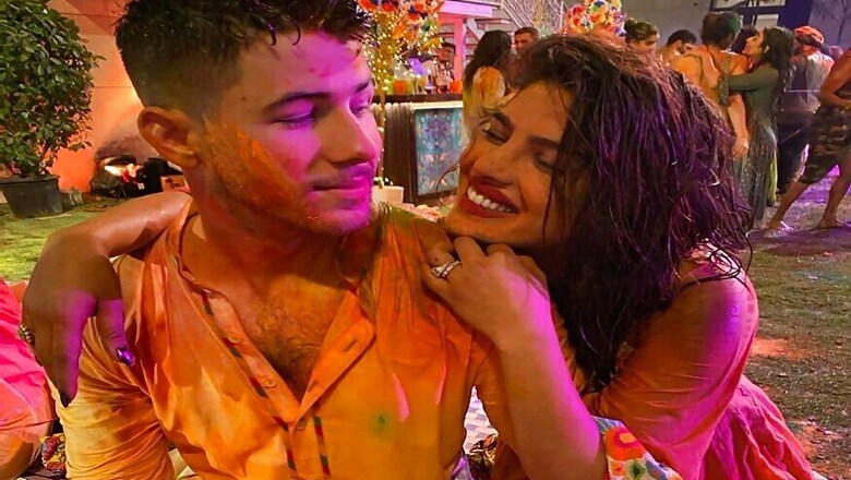 Nick Jonas Celebrates First Holi with Priyanka Chopra in 'Second Home' India