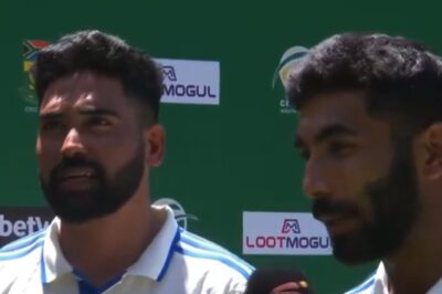Watch: Jasprit Bumrah's Class Act as he Skips Part Where Mohammed Siraj Praises Him During Translation